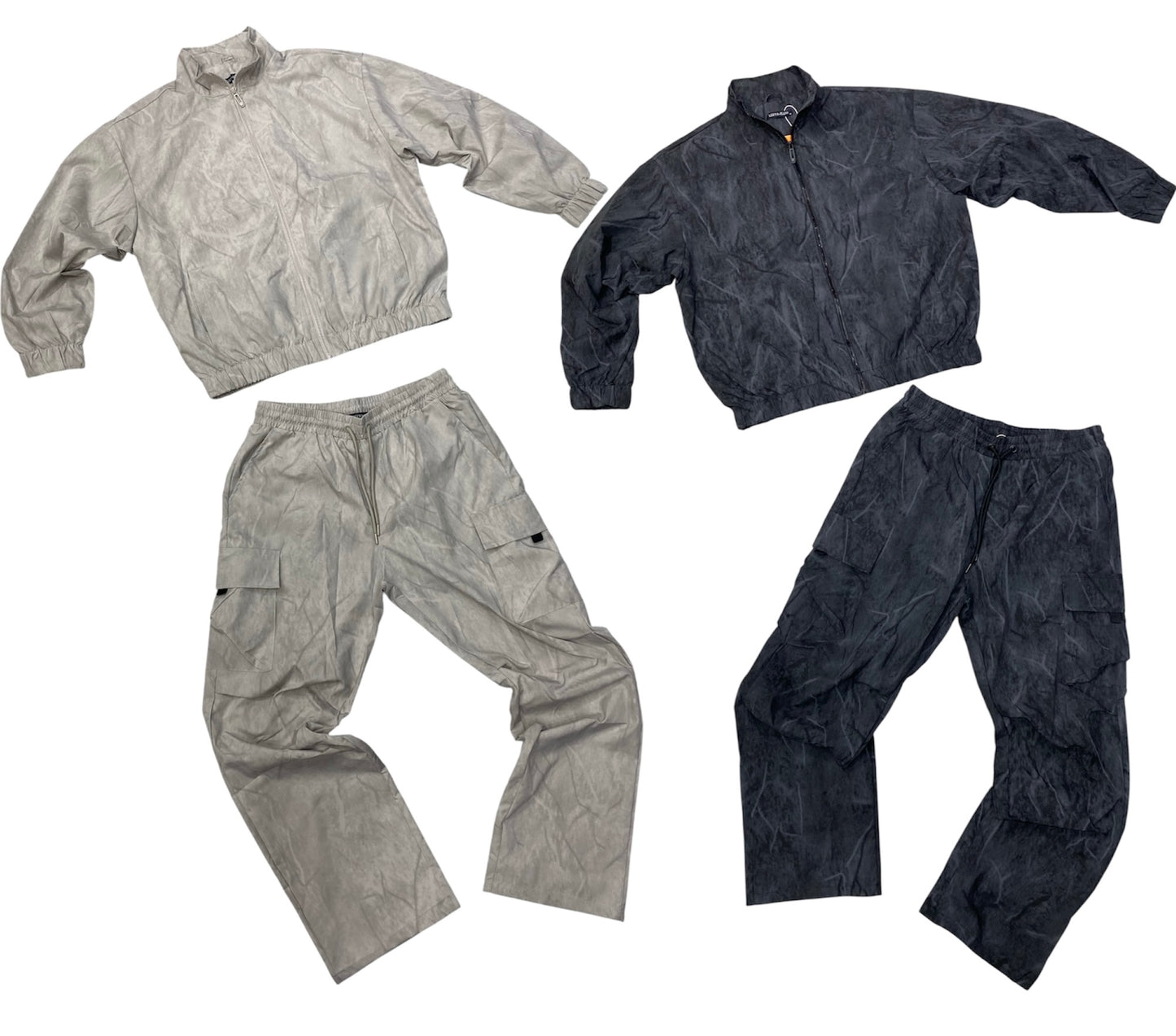 1COORDINATO UOMO COTONE SENZA CAPPUCCIO OVERSIZE