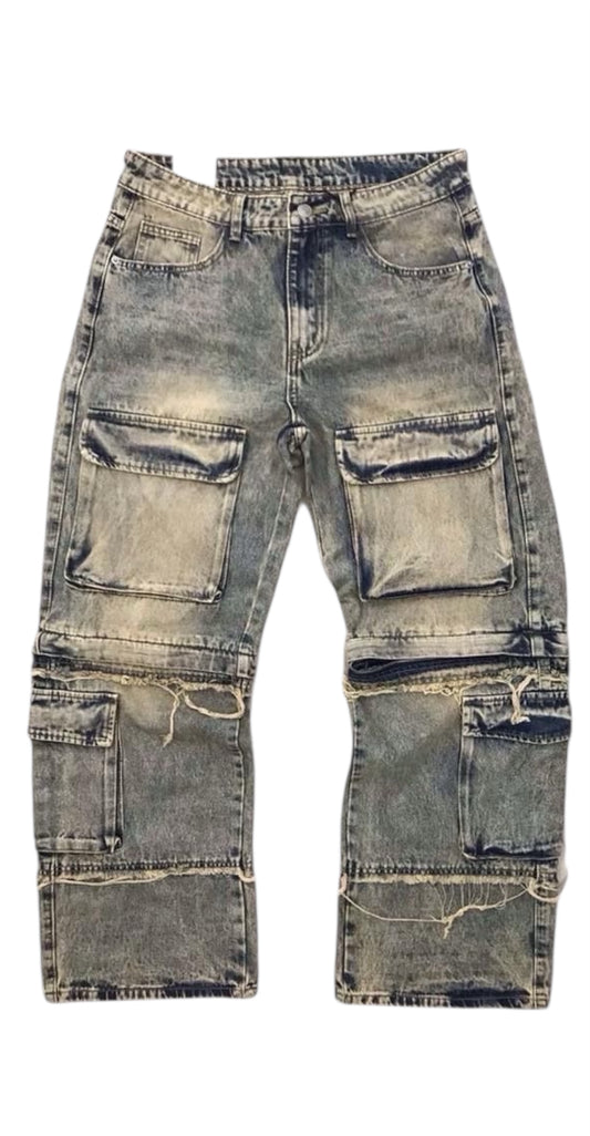 JEANS UOMO CON TASCONI