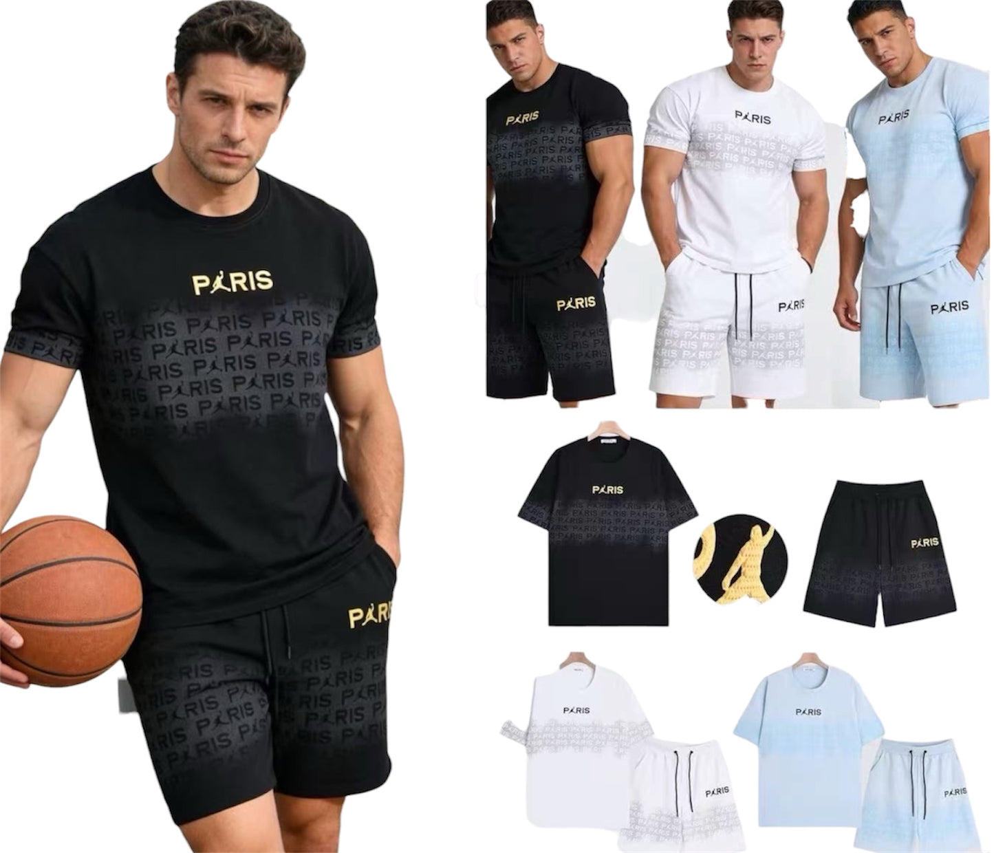 1COMPLETO UOMO FINO A 7XL 3COLORI (CONSIGLIAMO UNA TAGLIA IN PIÙ)