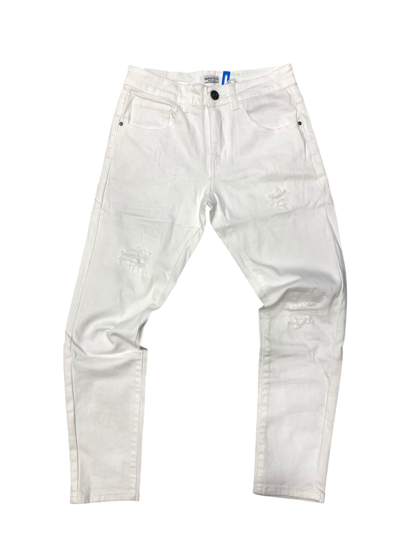 1JEANS BIANCO UOMO SlimFit