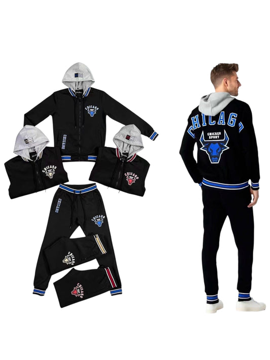 COMPLETO UOMO 3COLORI CHICAGO (CONSIGLIAMO UNA TAGLIA IN PIÙ)
